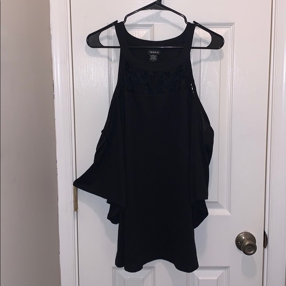 Short sleeve off the shoulder top - Picture 2 of 2